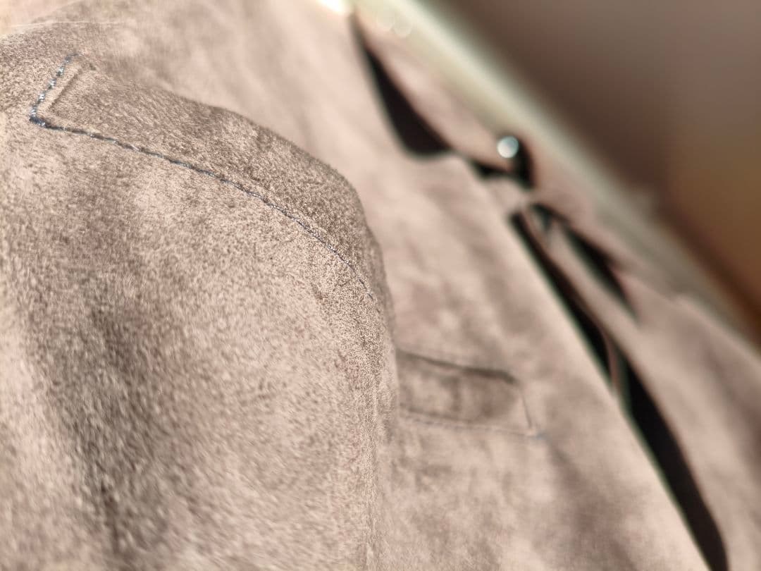 ジャケット・アウター LOEWE Suede Leather Shirt Jacket 52