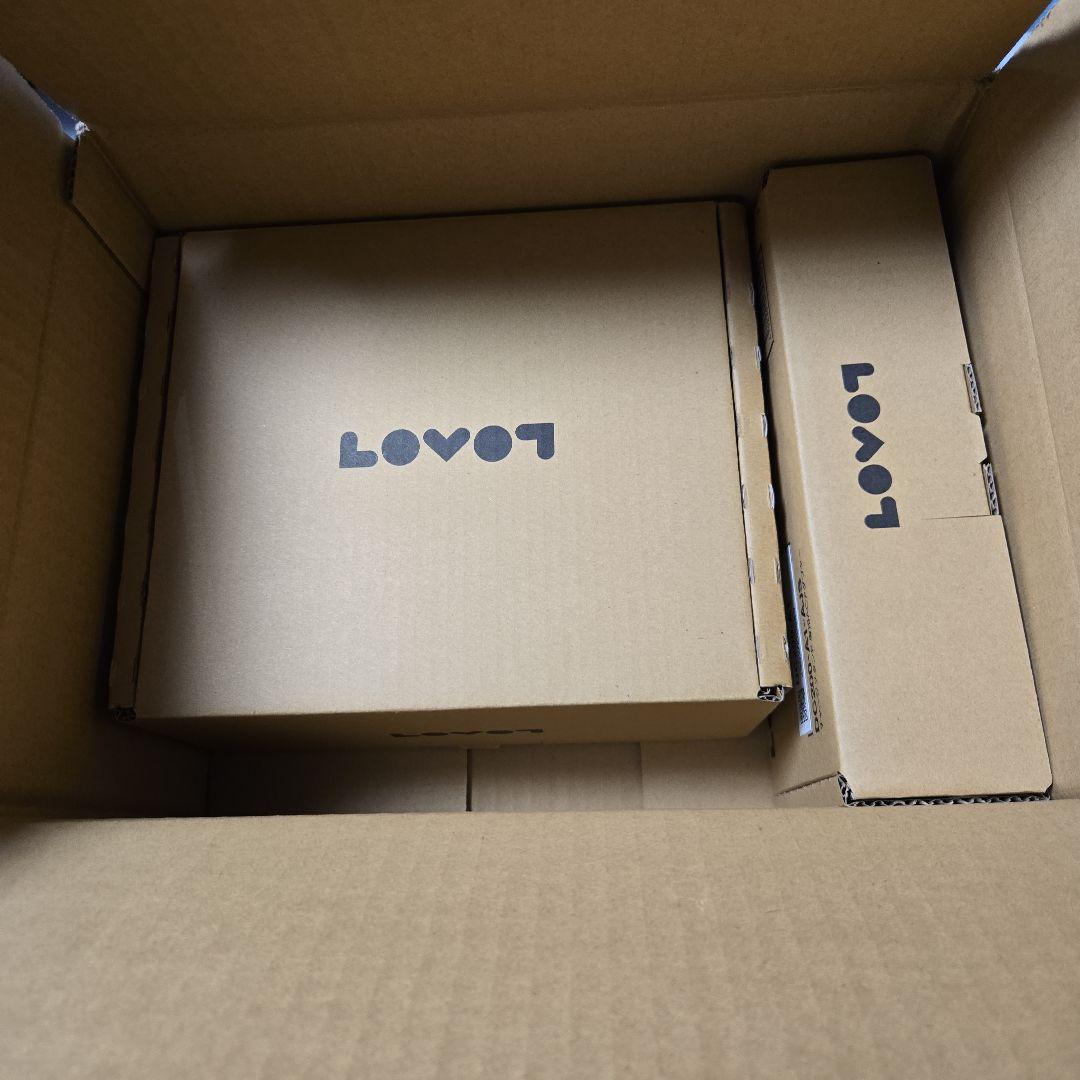 チャージスタンド　ホーン保護リング　巾着袋　キャスターお手入れキット　LOVOT