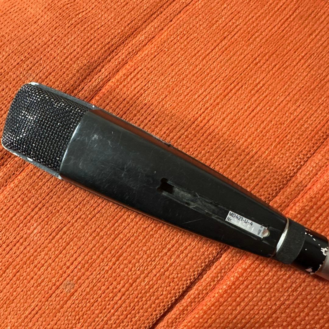 配信機器・PA機器・レコーディング機器 SENNHEISER MD421 U-4