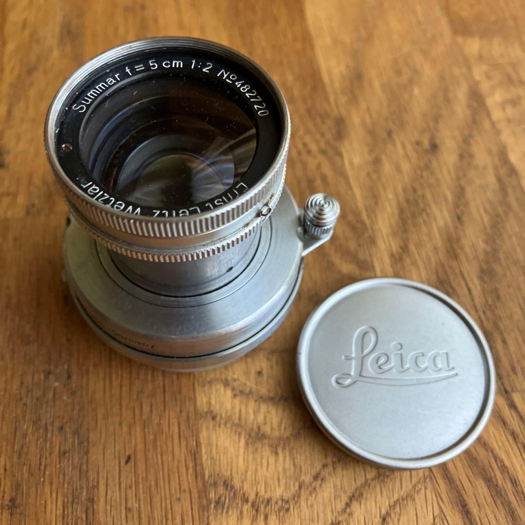 [山崎磨き]Leica Summar 5cm f/2 レンズ