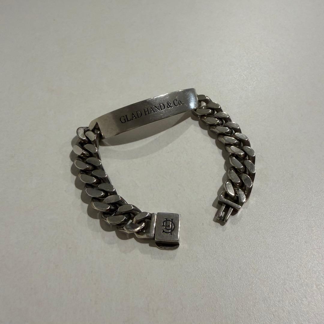 GLAD HAND & Co. シルバーチェーンブレスレット