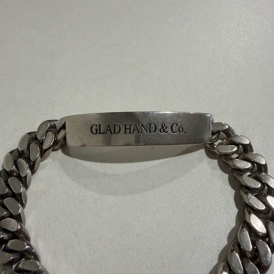 GLAD HAND & Co. シルバーチェーンブレスレット