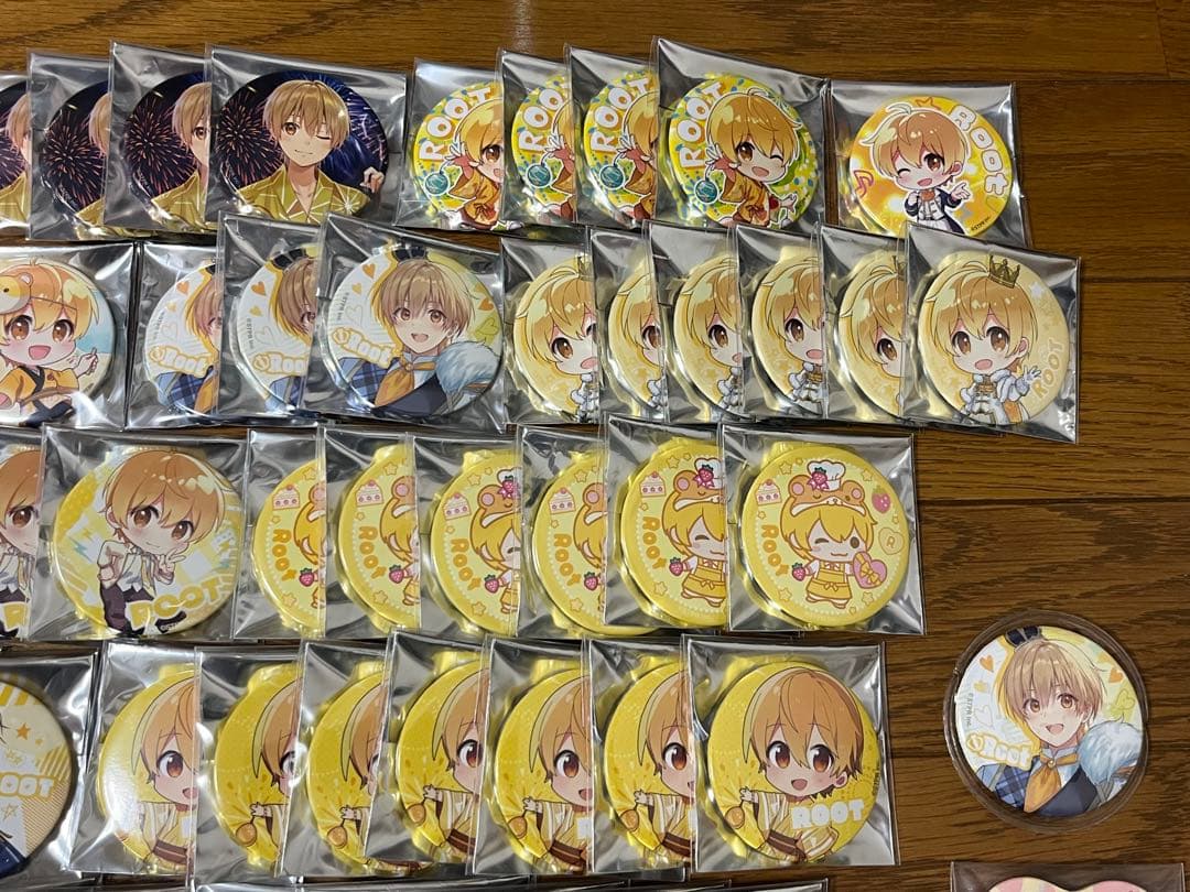 るぅとくん 缶バッジ 63個セット