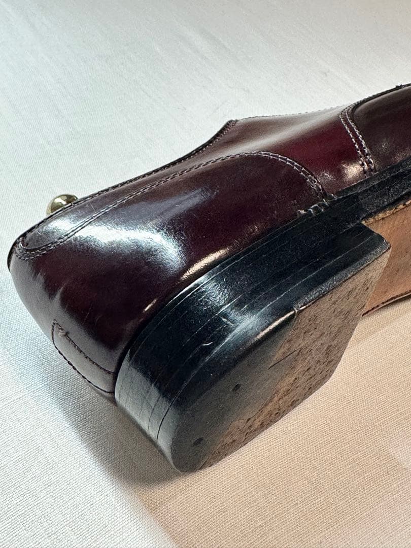 【美品良靴】ALDEN CORDVAN BURGUNDY UTIP 7D2210