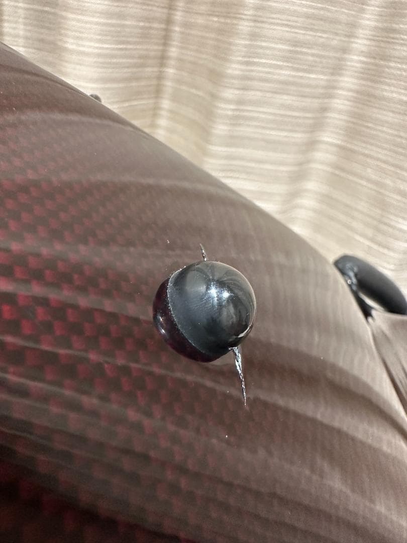 【カーボンマック】バイオリンケース CFV-2 スリム ワインレッド 中古