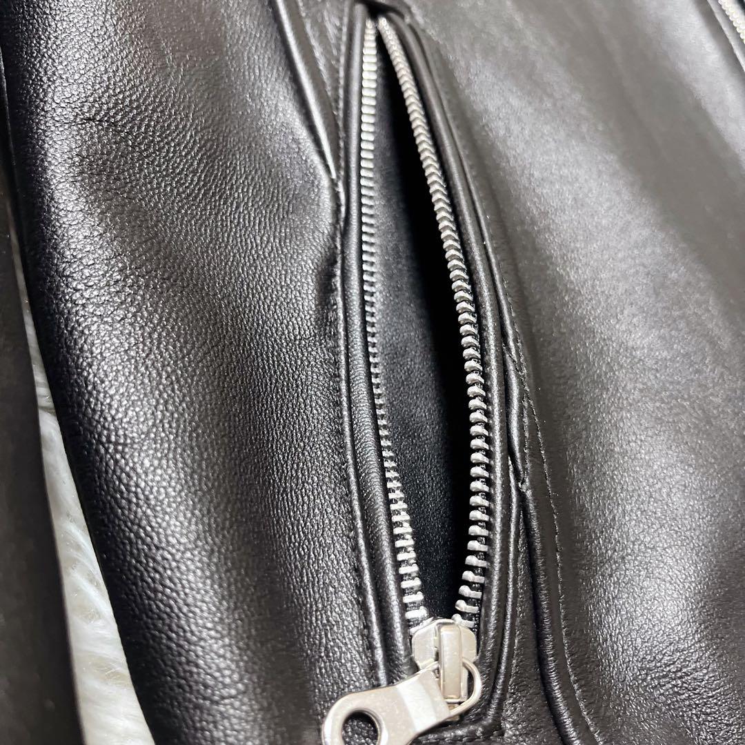 【美品】Nowadays MEN'S BIGI レザージャケット シングル 4