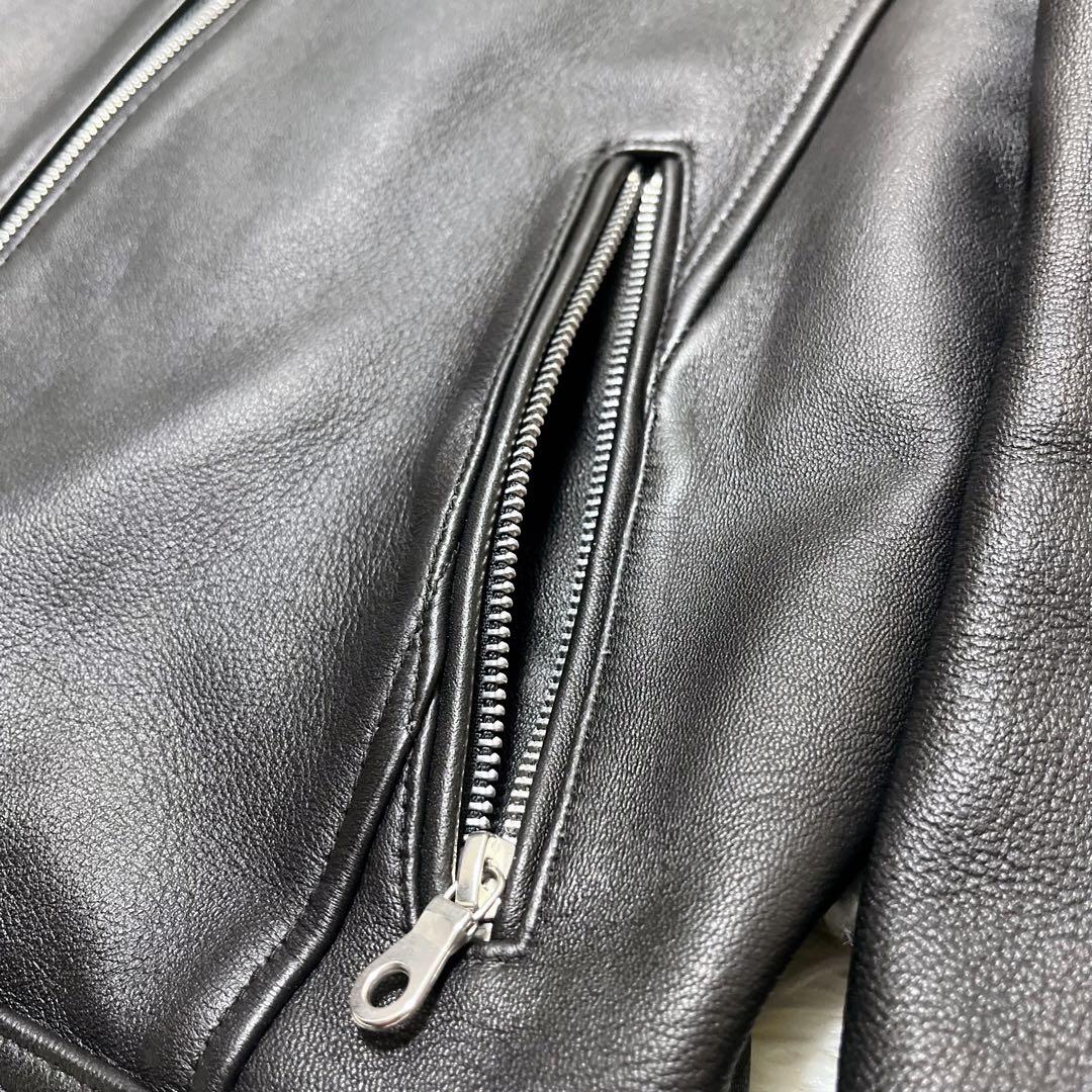 【美品】Nowadays MEN'S BIGI レザージャケット シングル 4