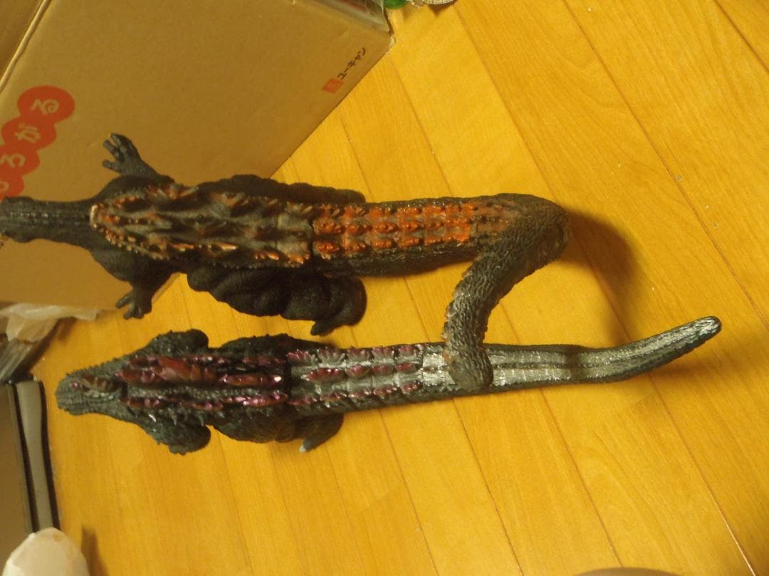 ❤️激レア❤️ゴジラ❤️特大５０cm・２種類セット★リアル★ソフビ人形★怪獣