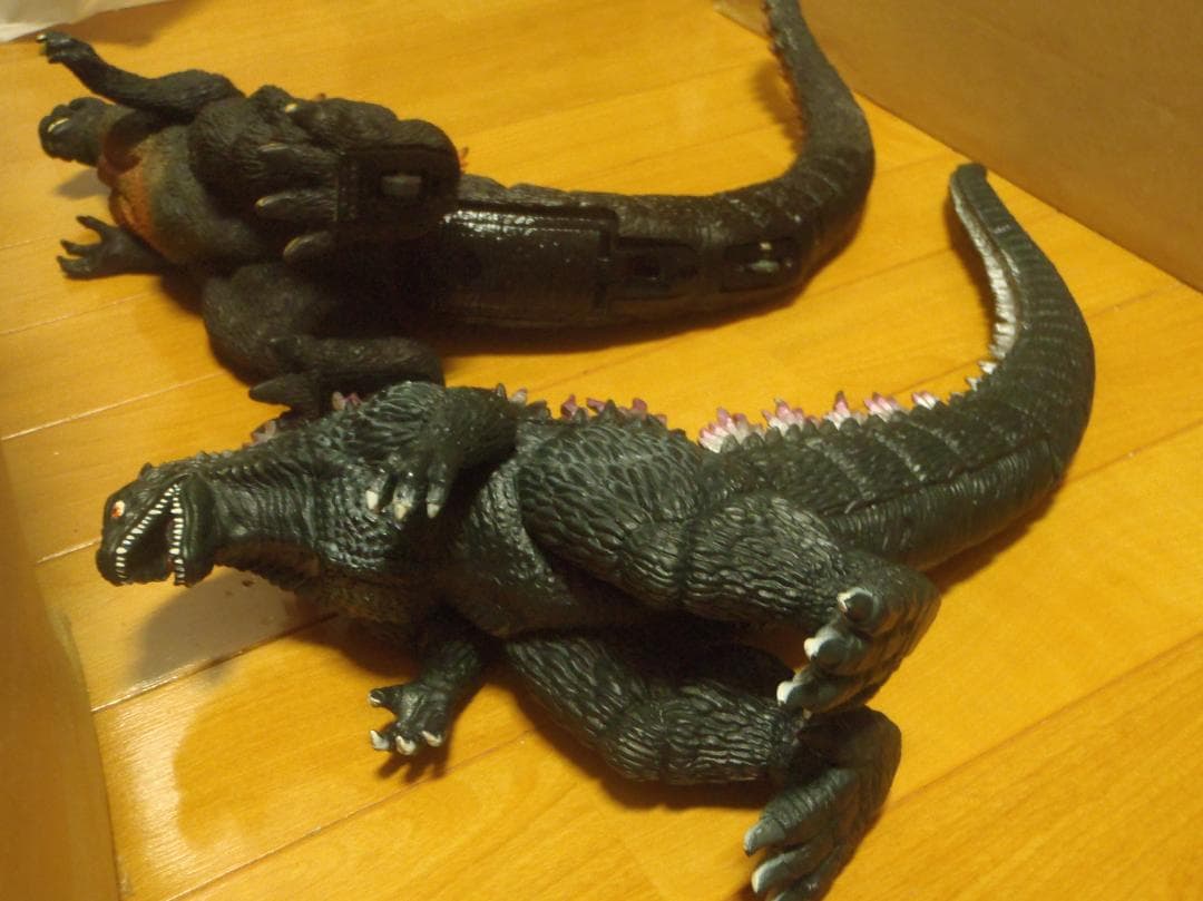 ❤️激レア❤️ゴジラ❤️特大５０cm・２種類セット★リアル★ソフビ人形★怪獣