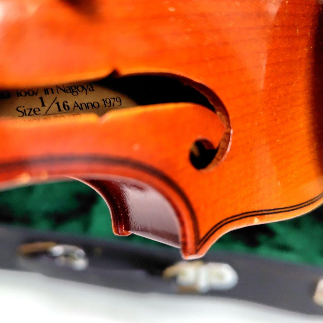美品 スズキ バイオリン No.220 1/16 ANNO 1979 ケース付