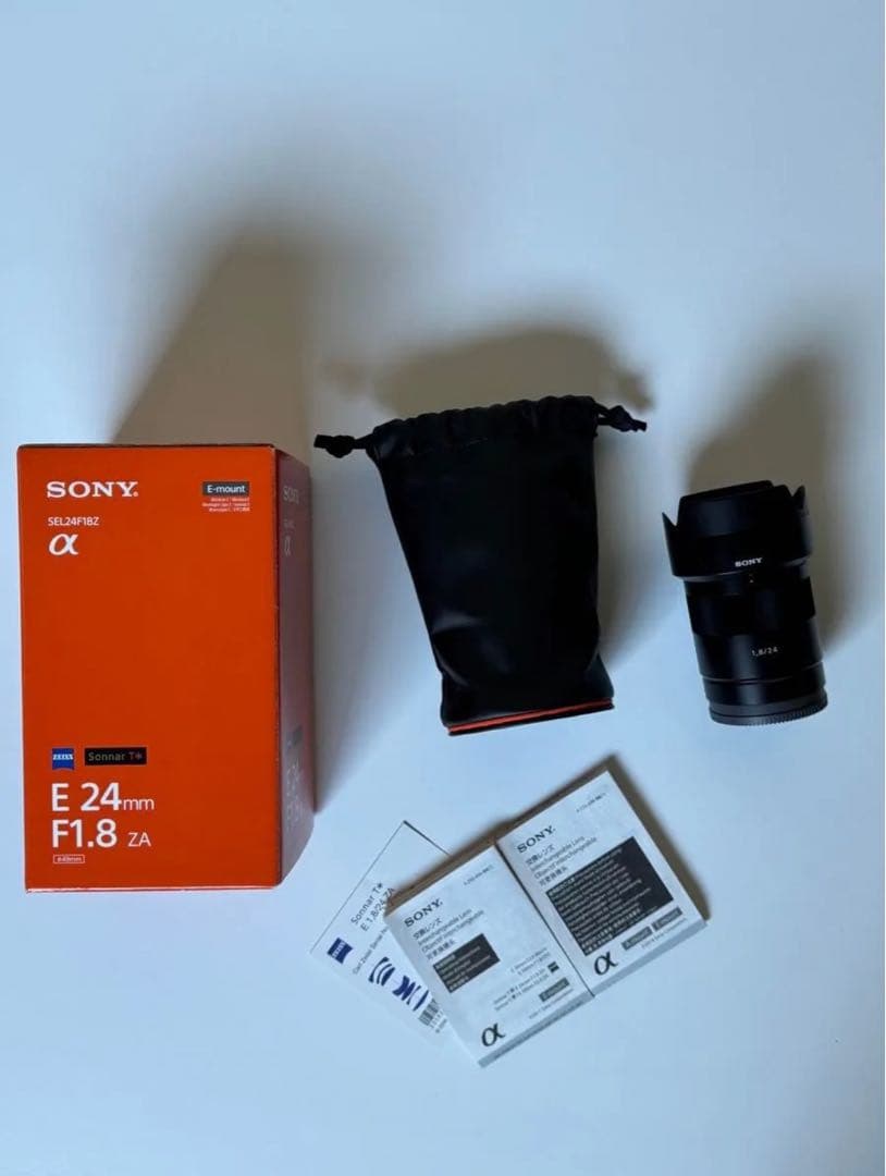 デジタル一眼カメラα用レンズSonnar T＊ E 24mm F1.8 ZA