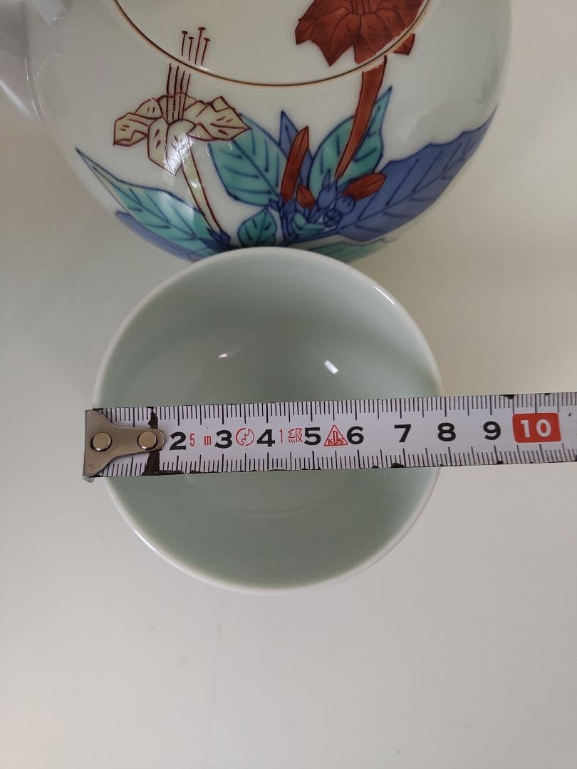 今泉今右衛門  茶器セット 急須 煎茶碗 5客 高級 煎茶道具 有田焼 陶磁器