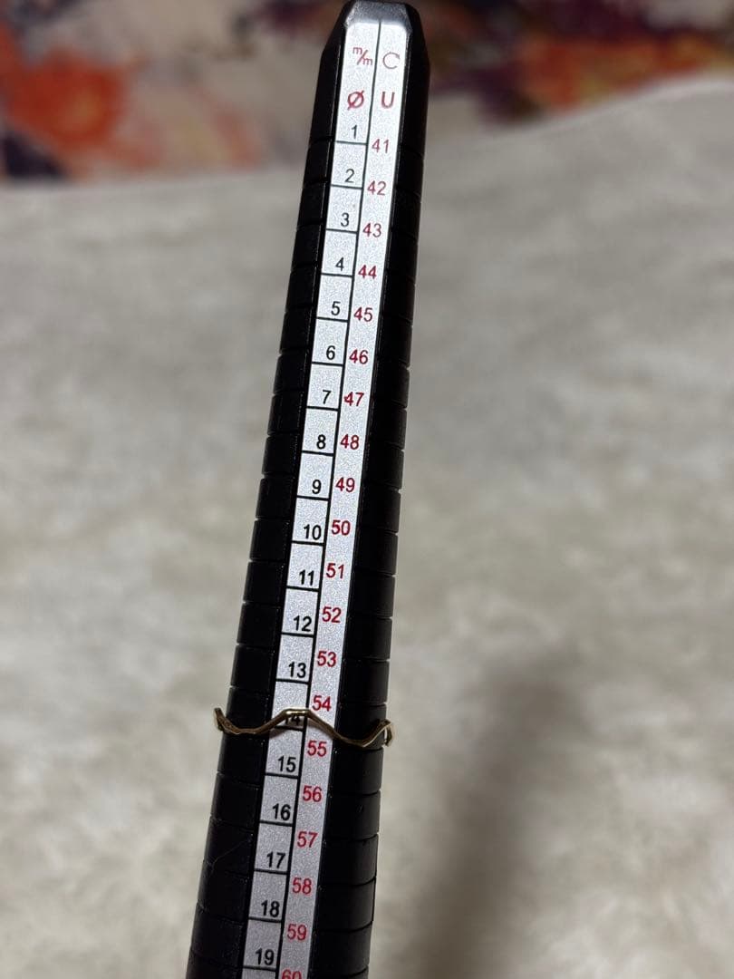 BLOOM K10YG ウェーブリング　14〜15号