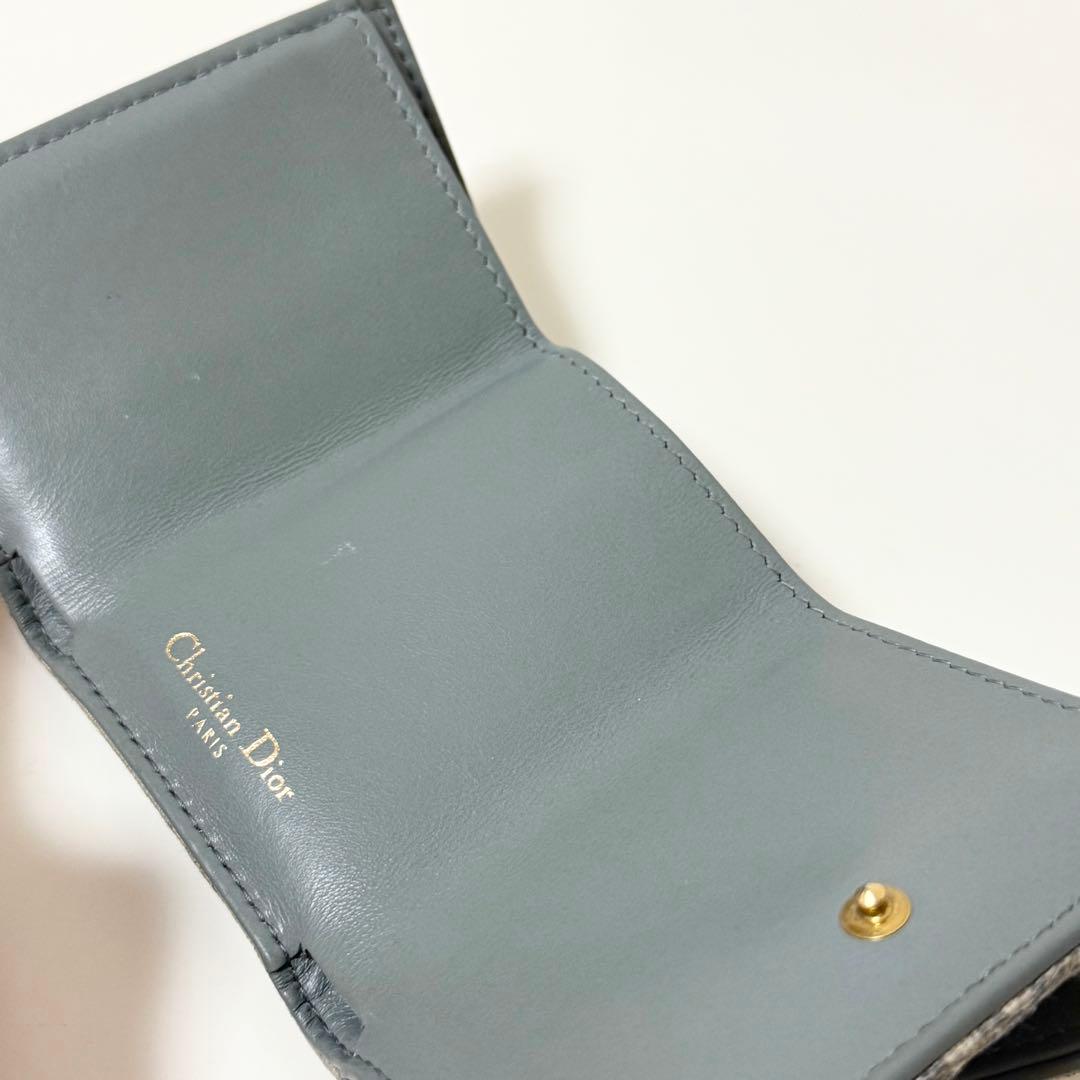 【翌日発送❗️限定❗️】Dior トロッター 三つ折り財布 正規品 美品