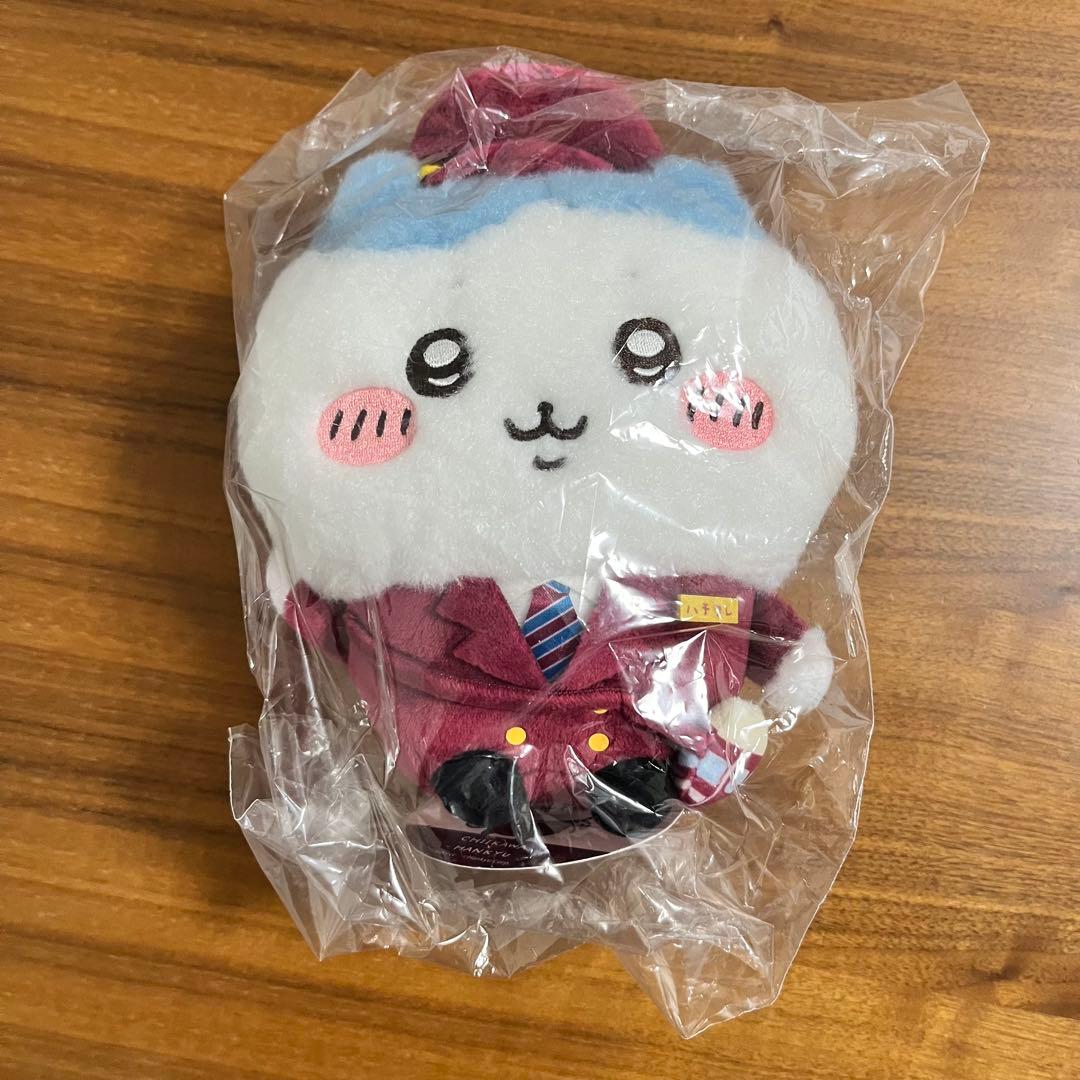 ちいかわ　ハチワレ　ぬいぐるみ　阪急電車なほわほわぬいぐるみS