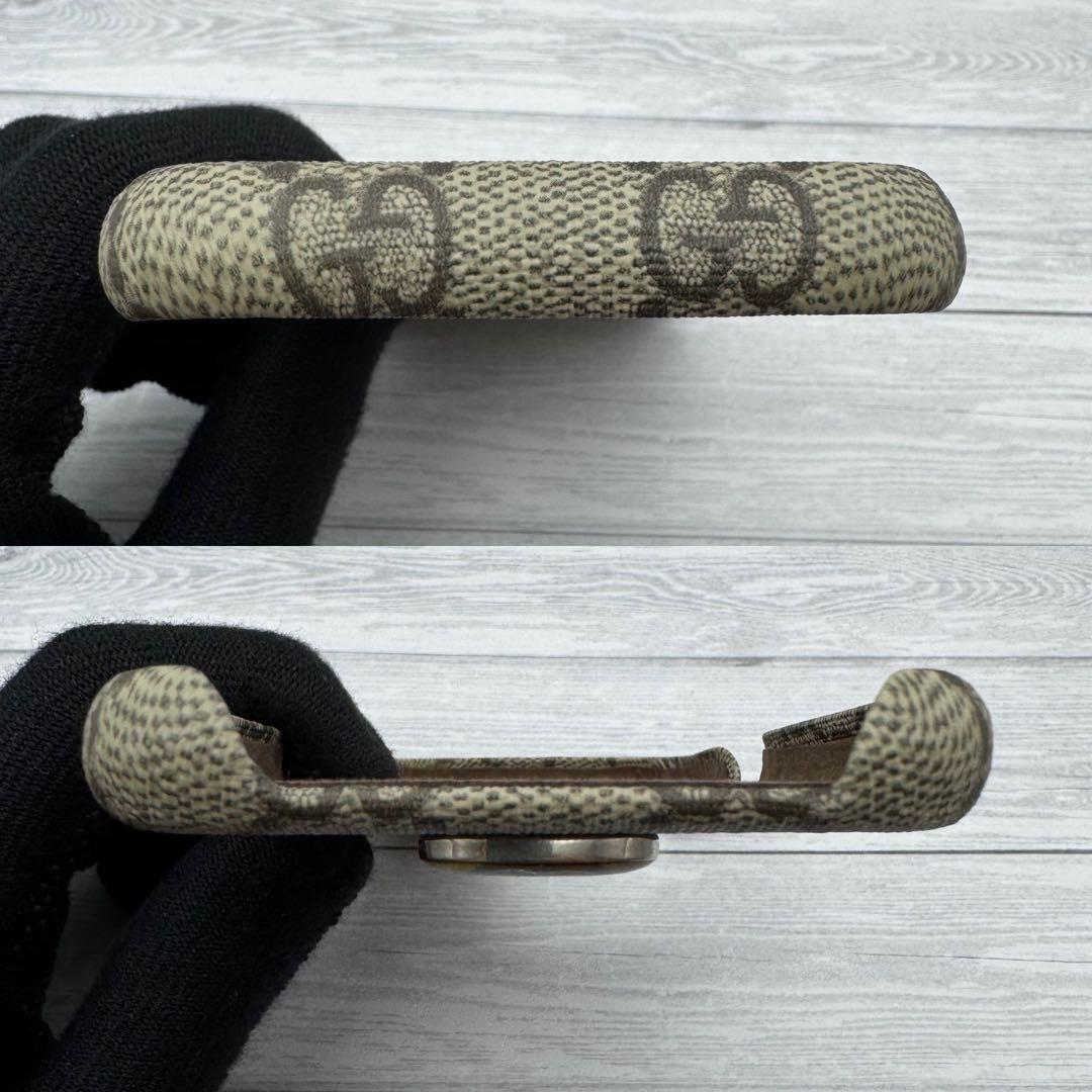 【未使用品】GUCCI　iPhone13pro　 スマホケース GGスプリーム