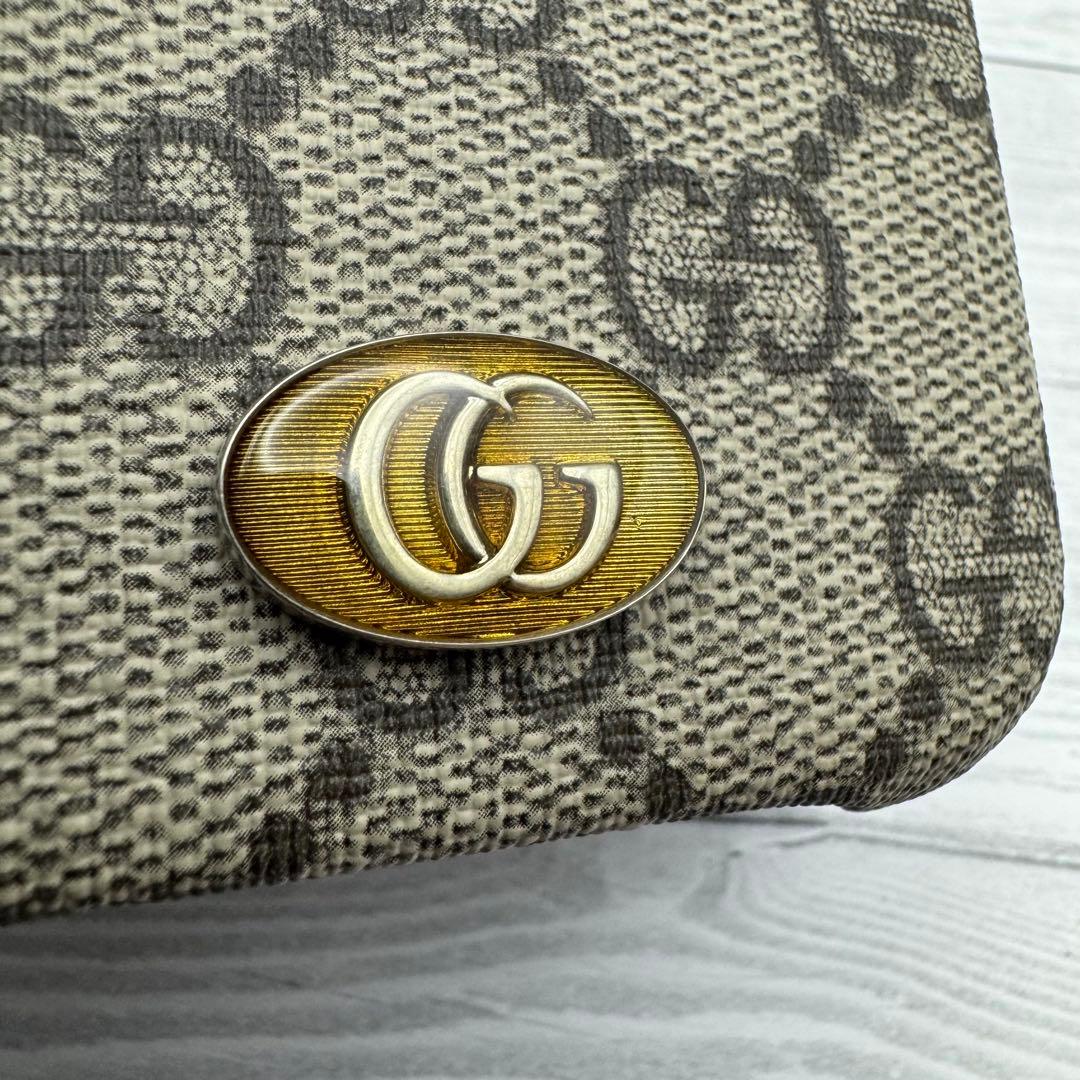 【未使用品】GUCCI　iPhone13pro　 スマホケース GGスプリーム