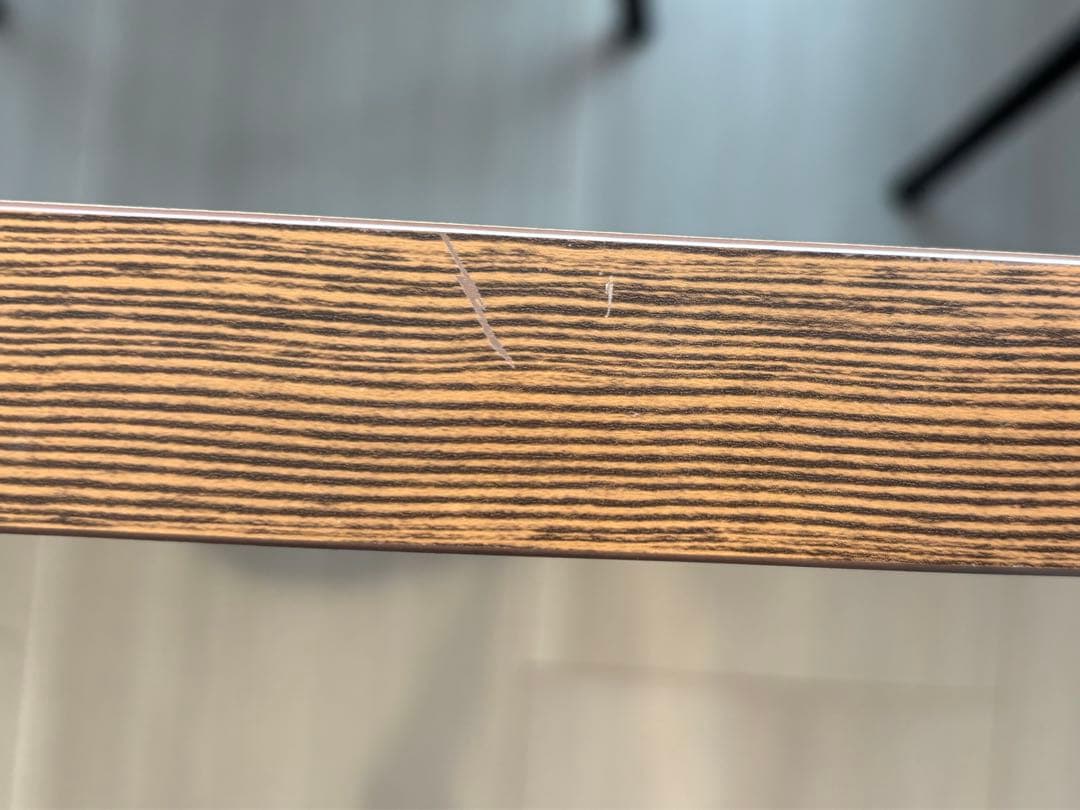 ニトリ　ダイニングテーブル　ステイン　120 MBR