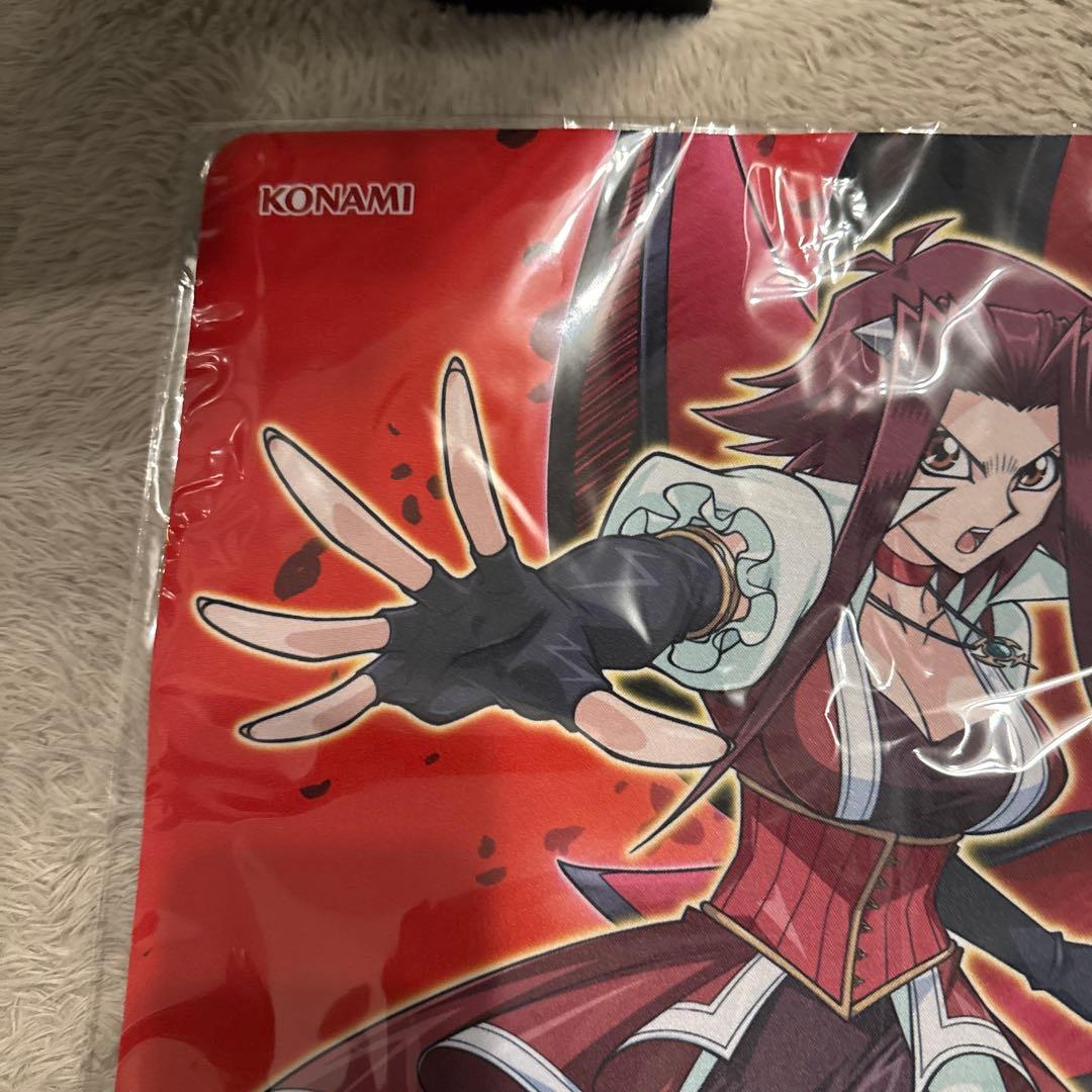 TSUTAYAトーナメントプレイマット 十六夜アキ 黒薔薇の破滅竜