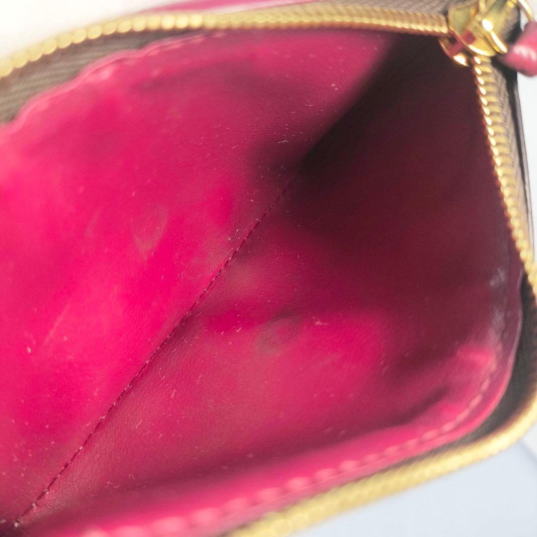 美品ルイヴィトン モノグラム ヴィクトリーヌ 三つ折り財布 コンパクトウォレット