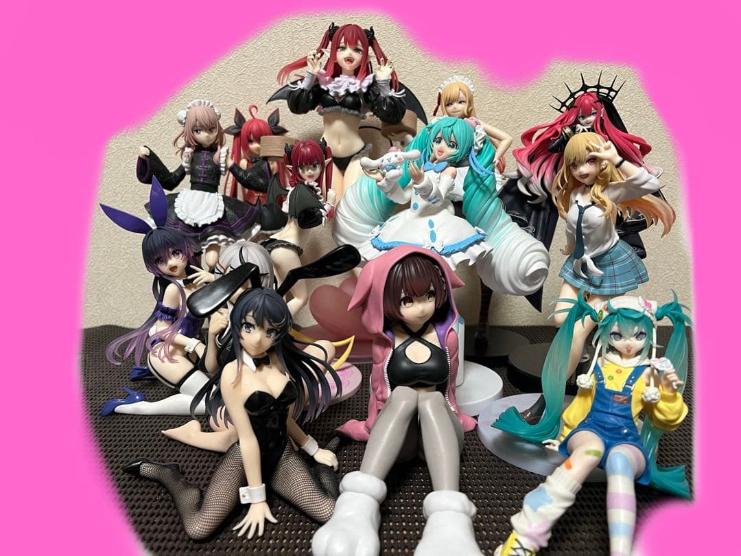 美少女フィギュア まとめ売り 初音ミク 着せ恋 デート・ア・ライブ ホロライブ