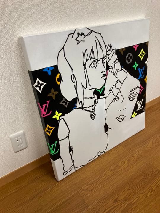 マテリアル ドールズ ルイ ヴィトン バービー アート 絵画 インテリア