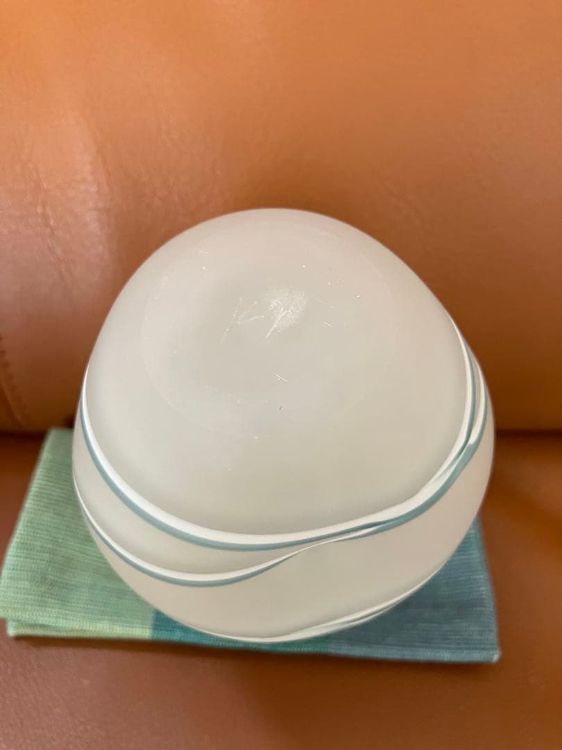 石井康治作 手吹きガラス 酒瓶 木箱入