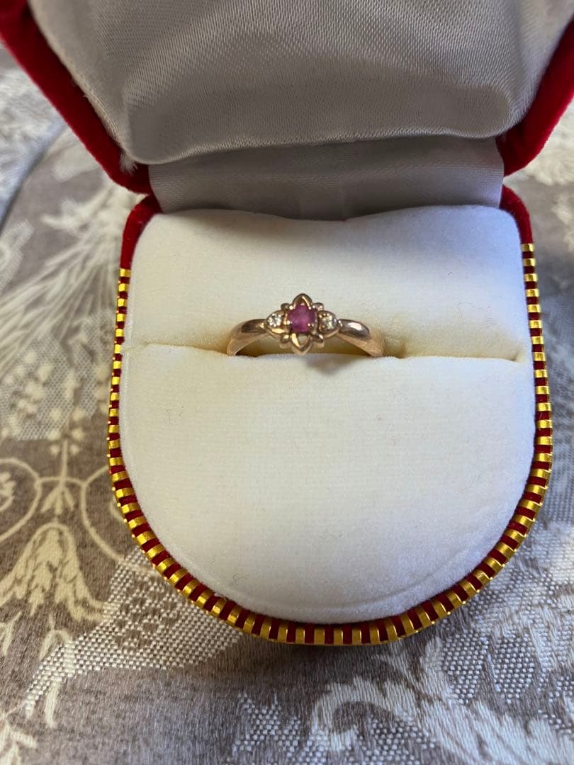 ルビーダイヤリング