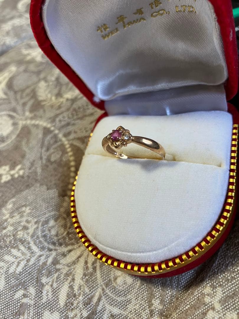 ルビーダイヤリング