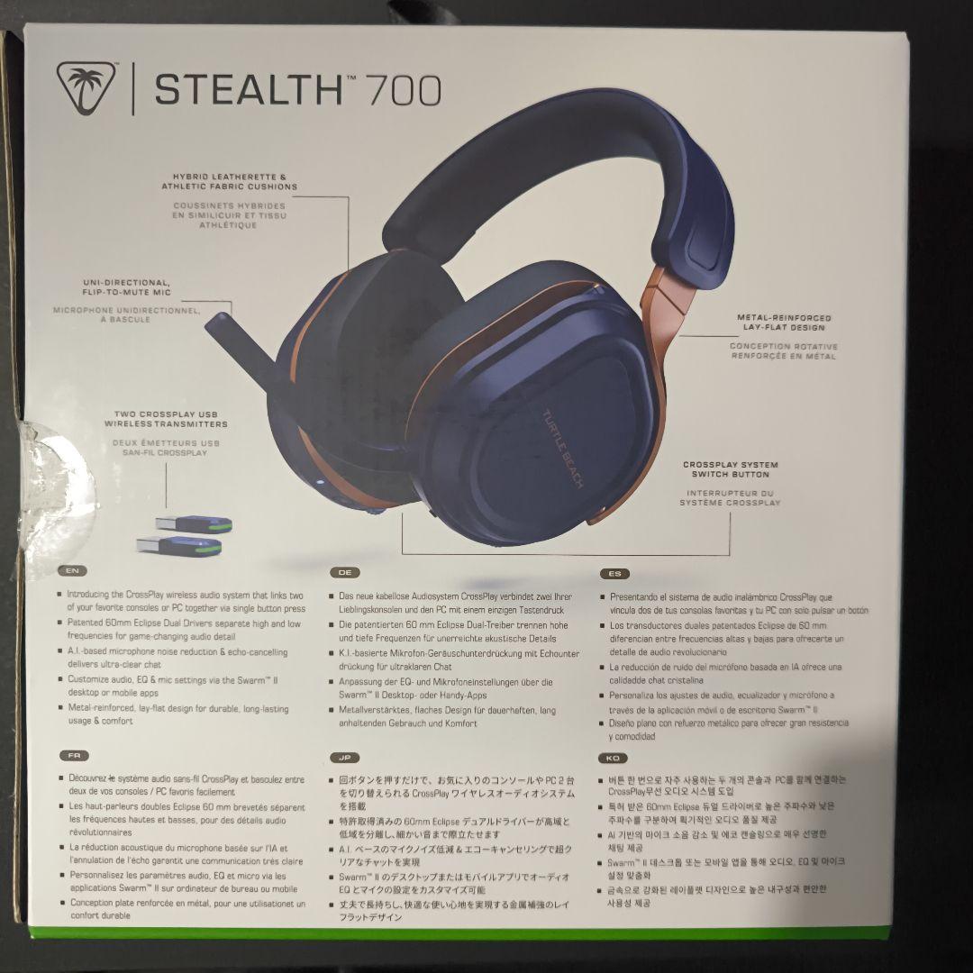 ヘッドホン turtle beach stealth 700 gen 3