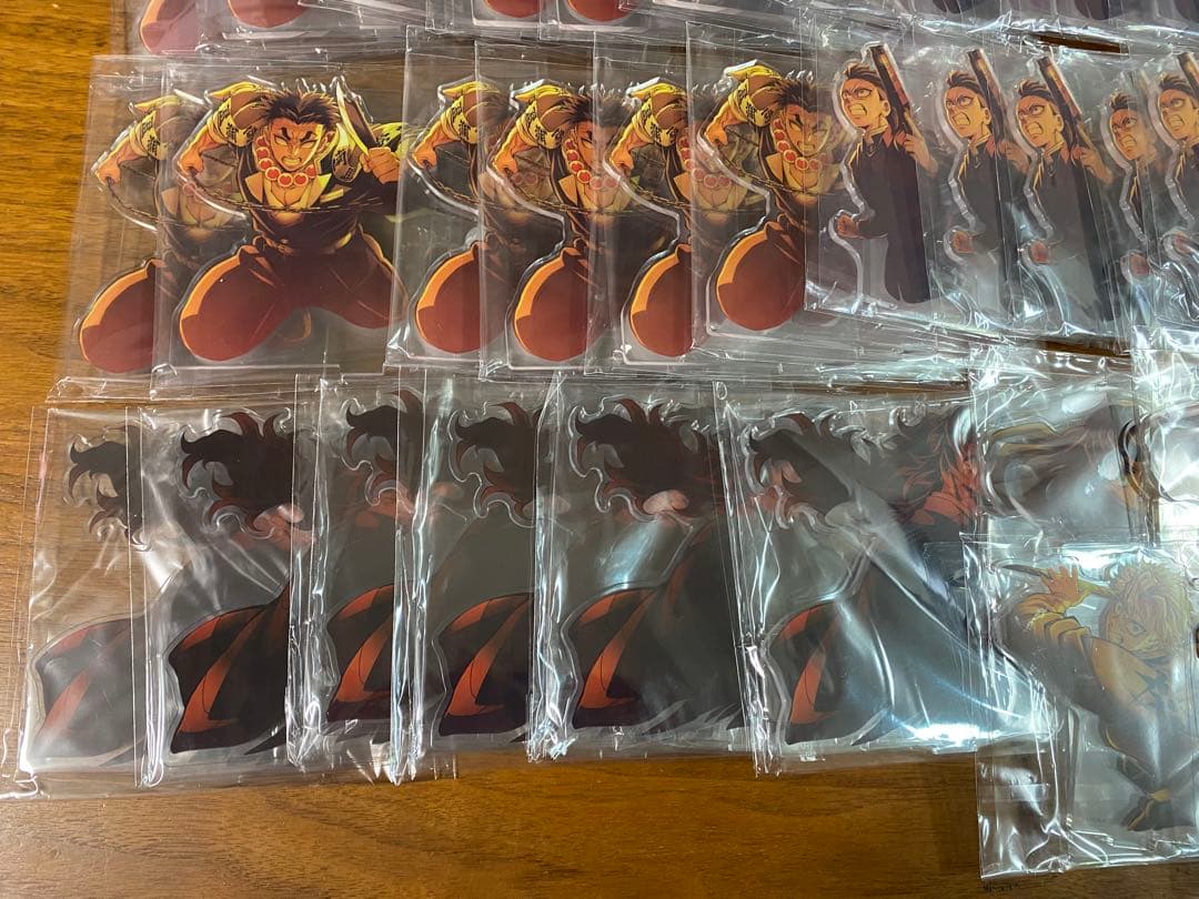 34点　黒死牟戦　アクリルスタンド　鬼滅の刃　実弥　無一郎　玄弥　悲鳴嶼　黒死牟