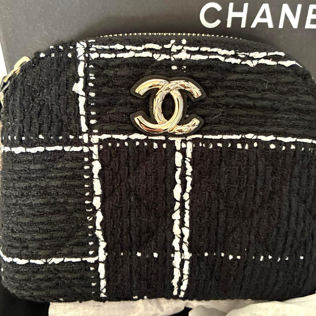 CHANELシャネル ショルダーバッグ チェーンバック　ノベルティ　黒