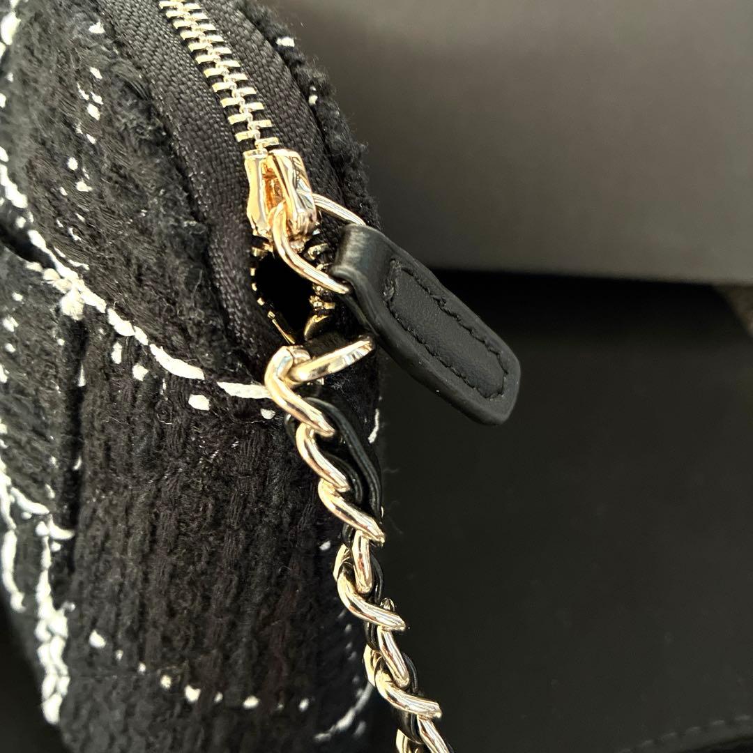 CHANELシャネル ショルダーバッグ チェーンバック　ノベルティ　黒