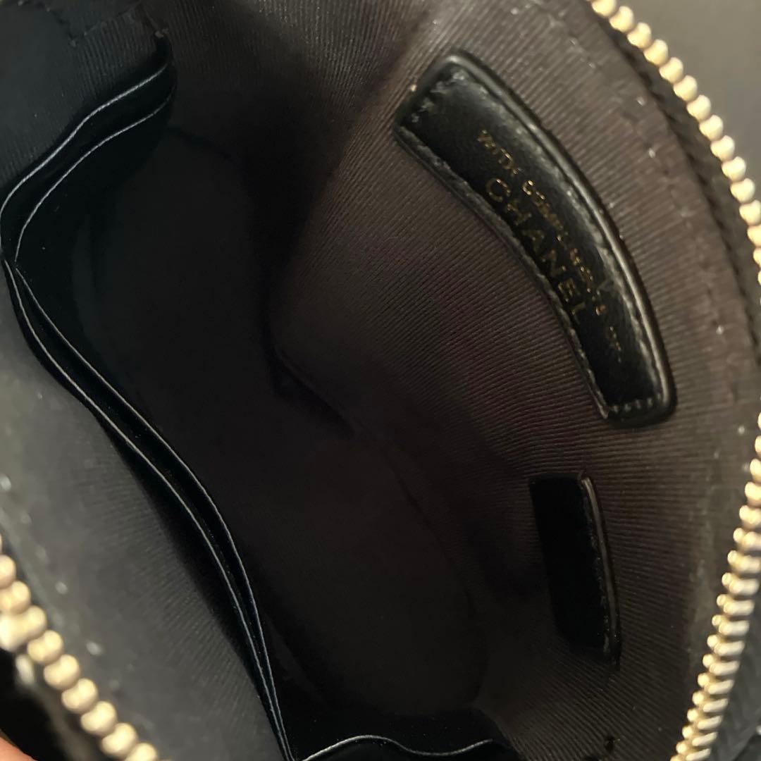 CHANELシャネル ショルダーバッグ チェーンバック　ノベルティ　黒