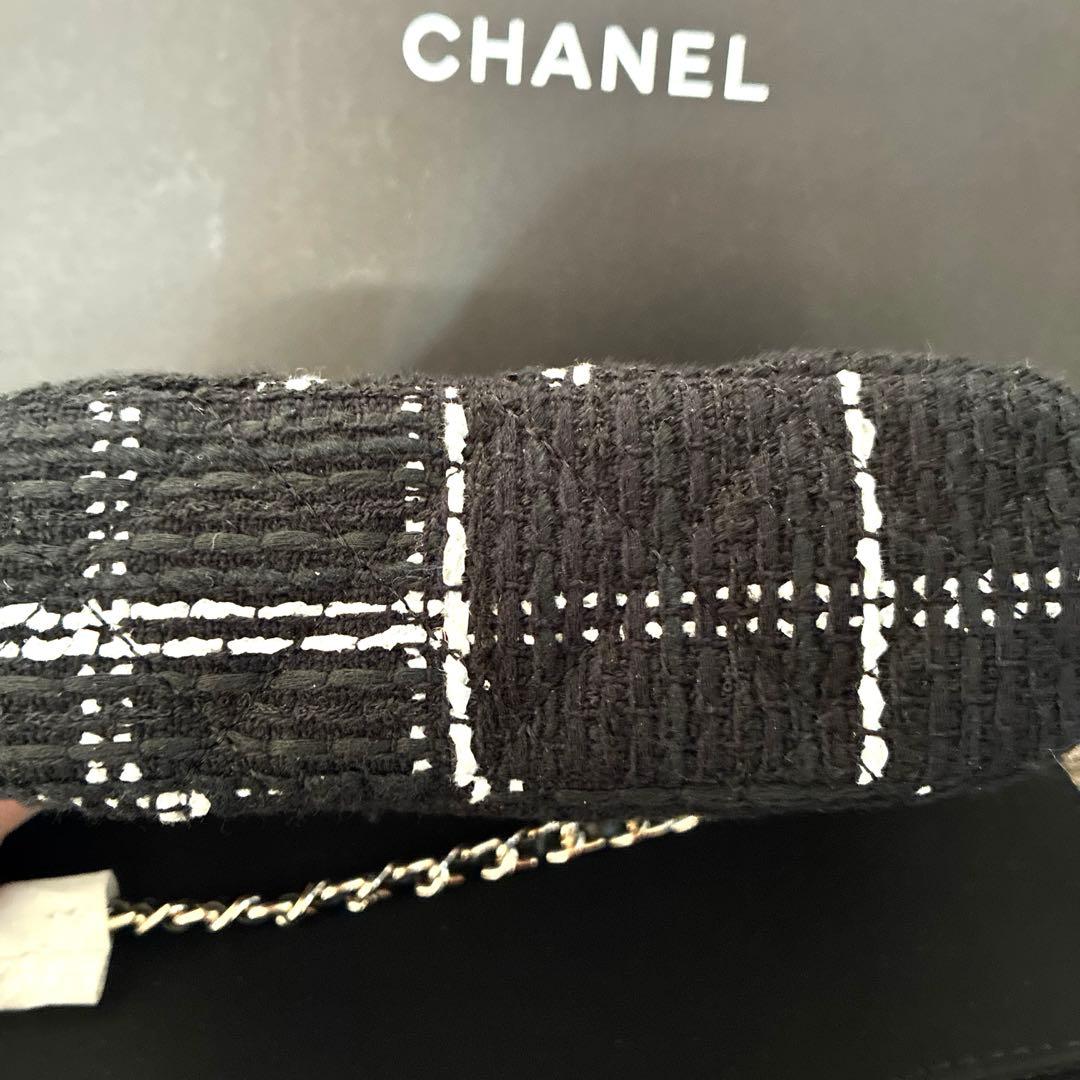 CHANELシャネル ショルダーバッグ チェーンバック　ノベルティ　黒