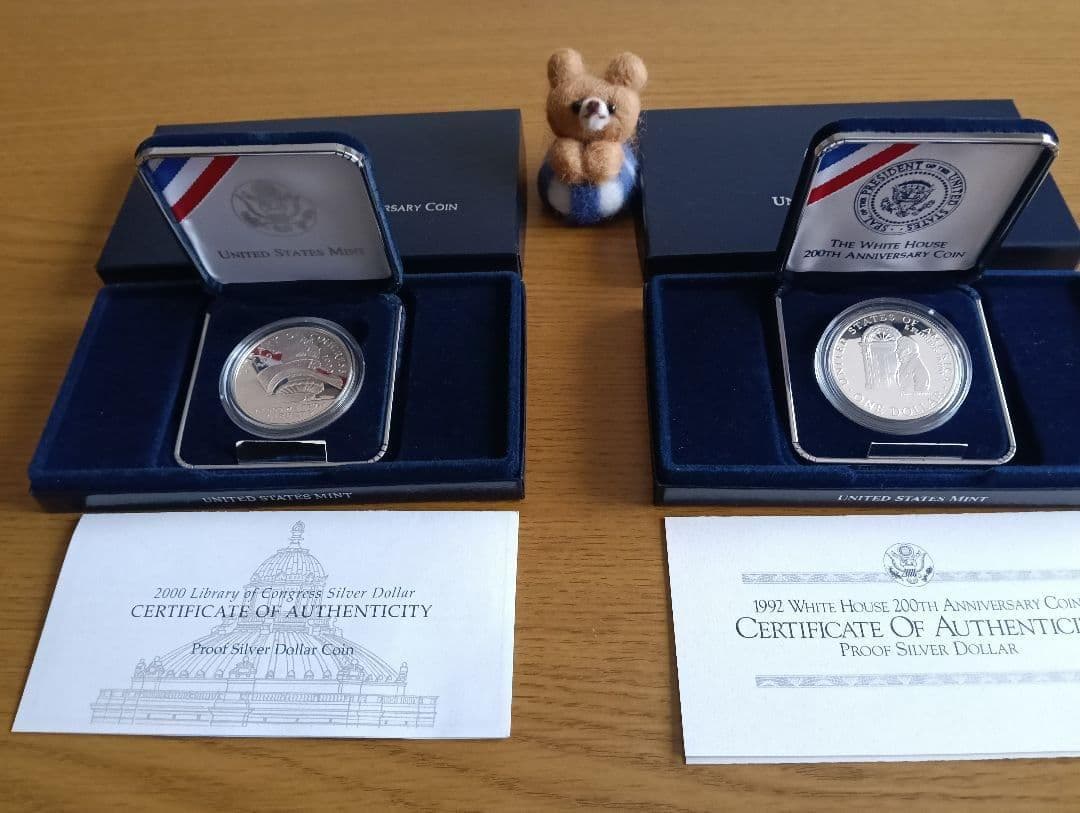 Linshanfuwari様リクエスト　(記念銀貨・メダル セット)　７点