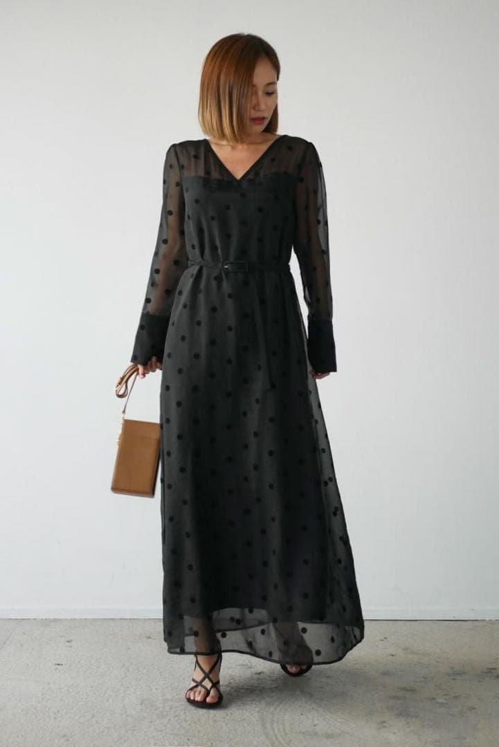 【新品未使用タグ付き】My shawty オケージョンドレス　ブラック　LEJA