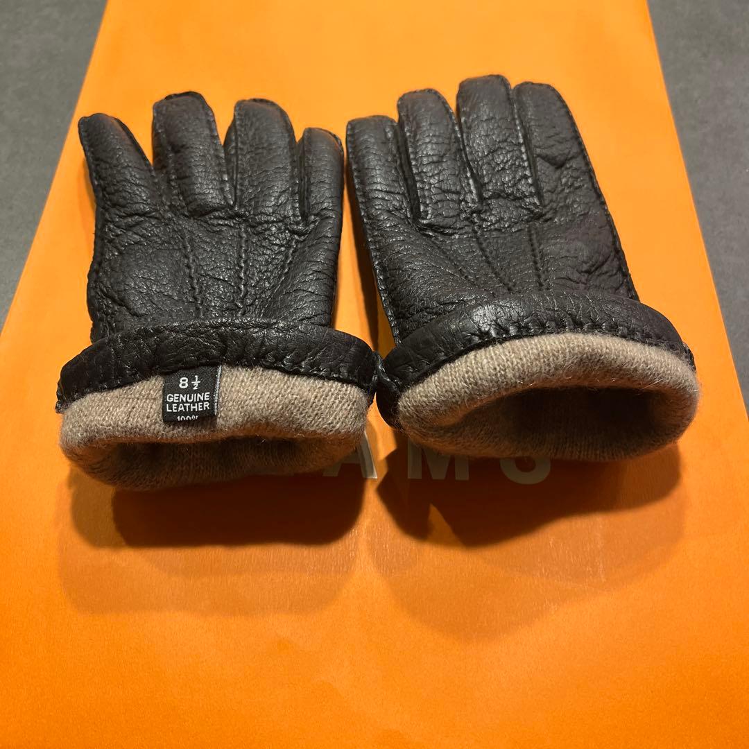 ペッカリーグローブ　カシミヤライニング