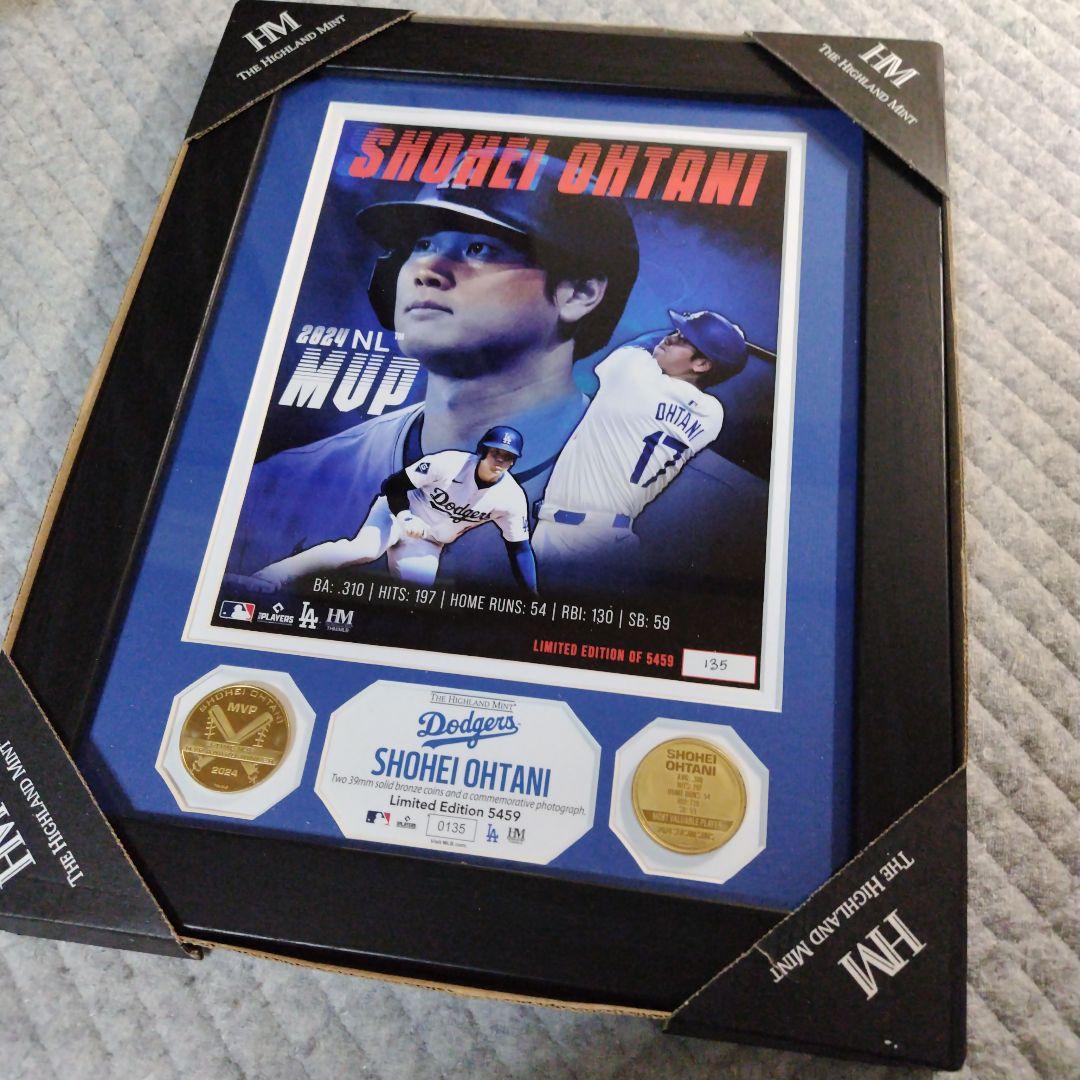 大谷翔平選手　2024 NL MVP記念　ダブルゴールドフォトミント