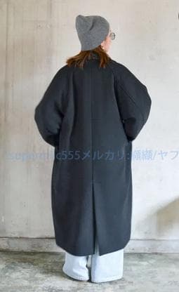 新品 Ungrid ルーズシルエットチェスターコート 　オーバーサイズ　ウール