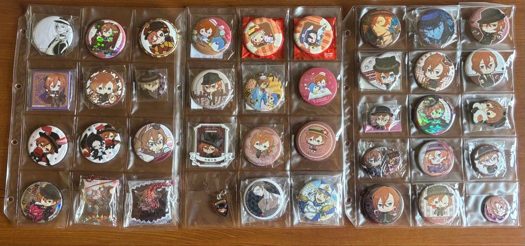 文豪ストレイドッグス 中原中也 缶バッジ アクキー まとめ売り