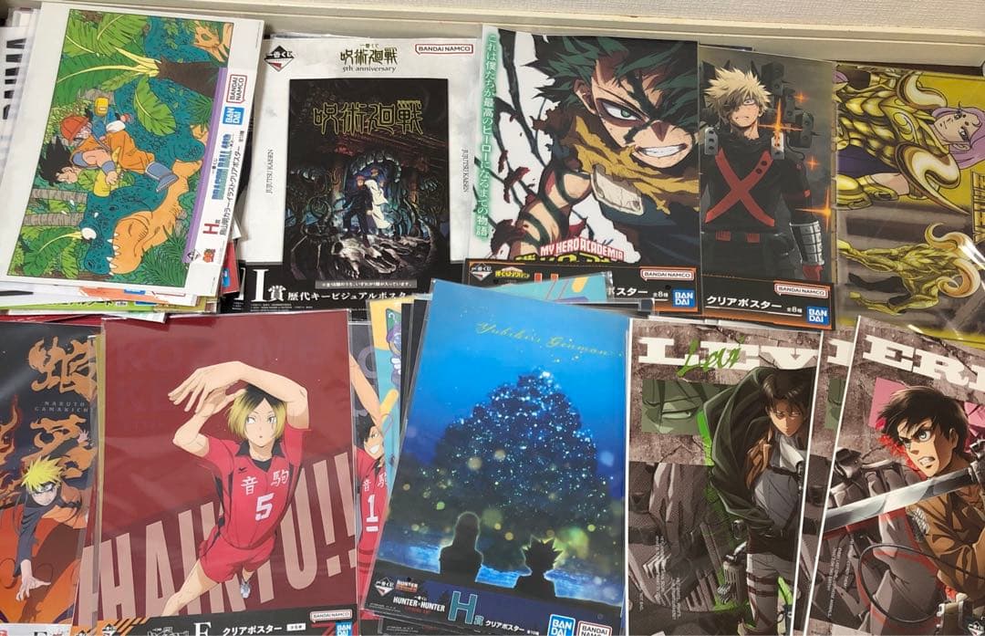 アニメグッズ キャラクターグッズ ビジュアルボード　200点以上　まとめ売り