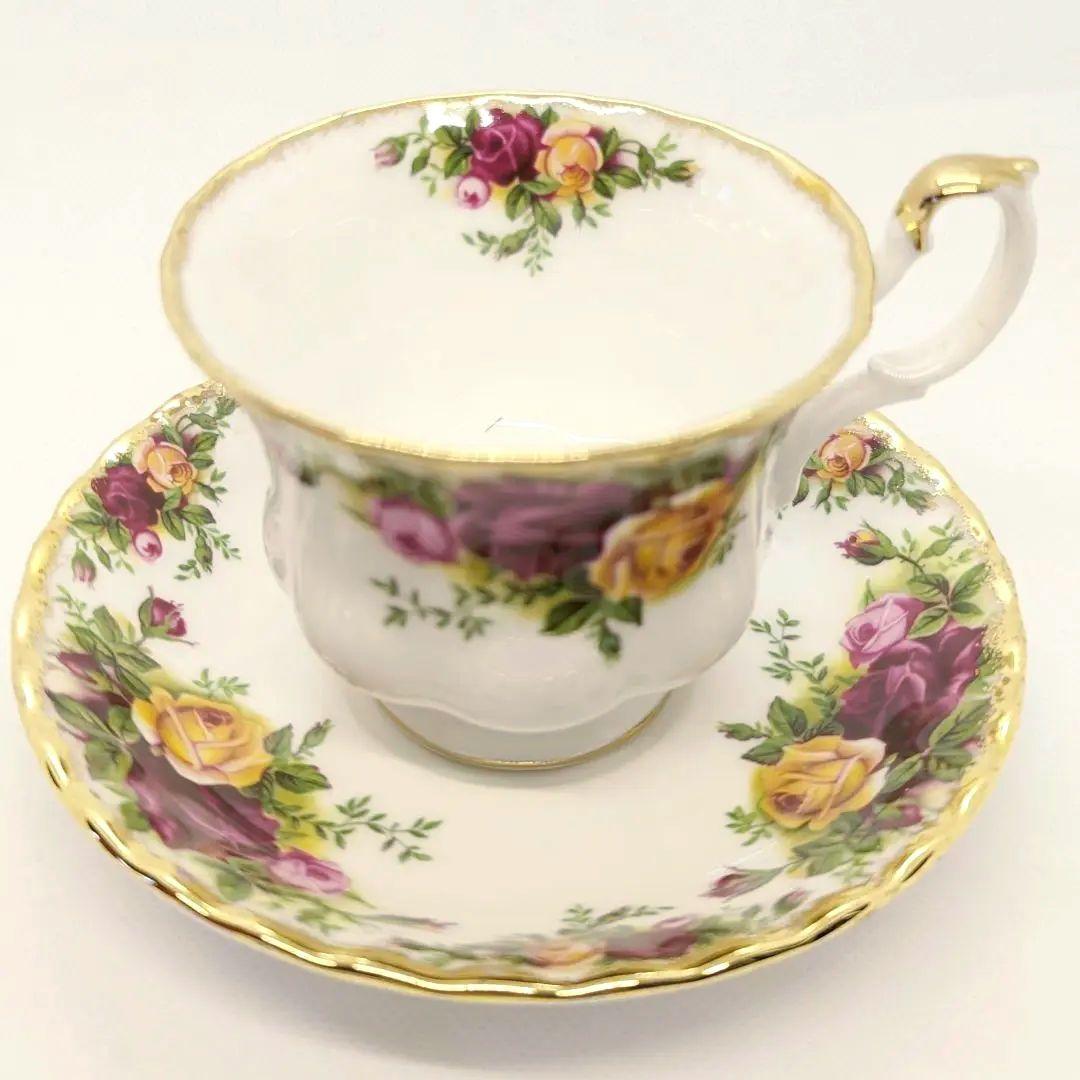 【貴重】【未使用セット】ロイヤルアルバート オールドカントリーローズ 6客