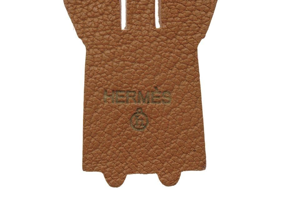 エルメス プティ・アッシュ ラッピングチャーム 司教 杖 ブラウン HERMES