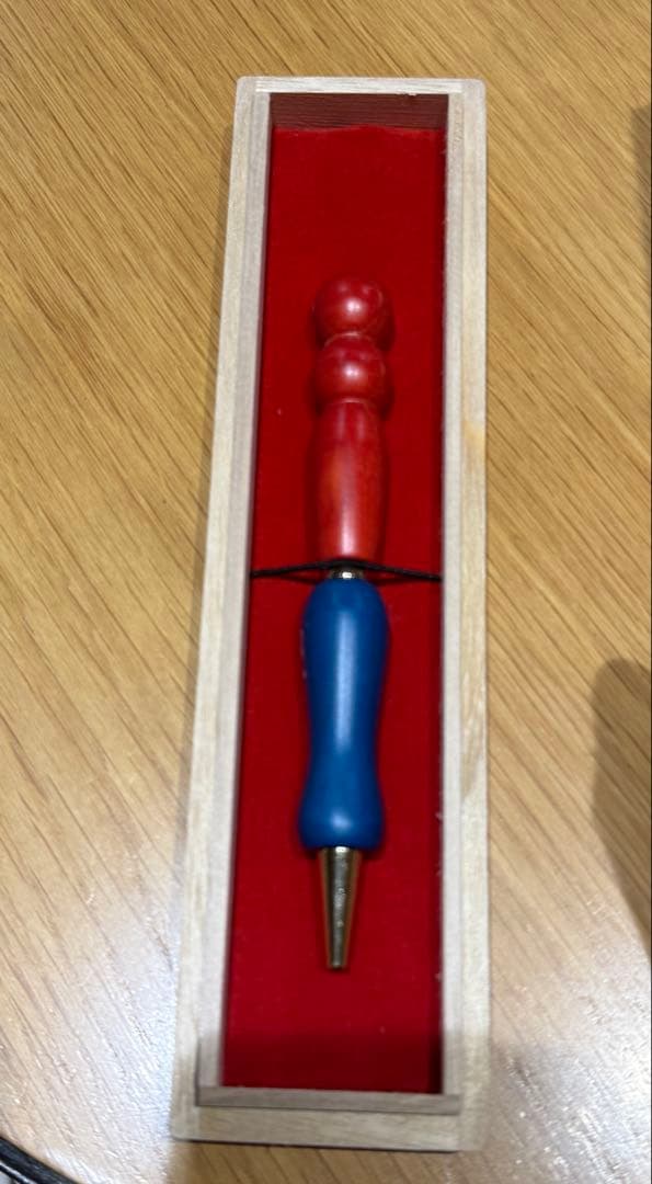 ＥＸＰＯ２０２５　大屋根リング　端材を活用した手作りボールペン【ミャクミャク】