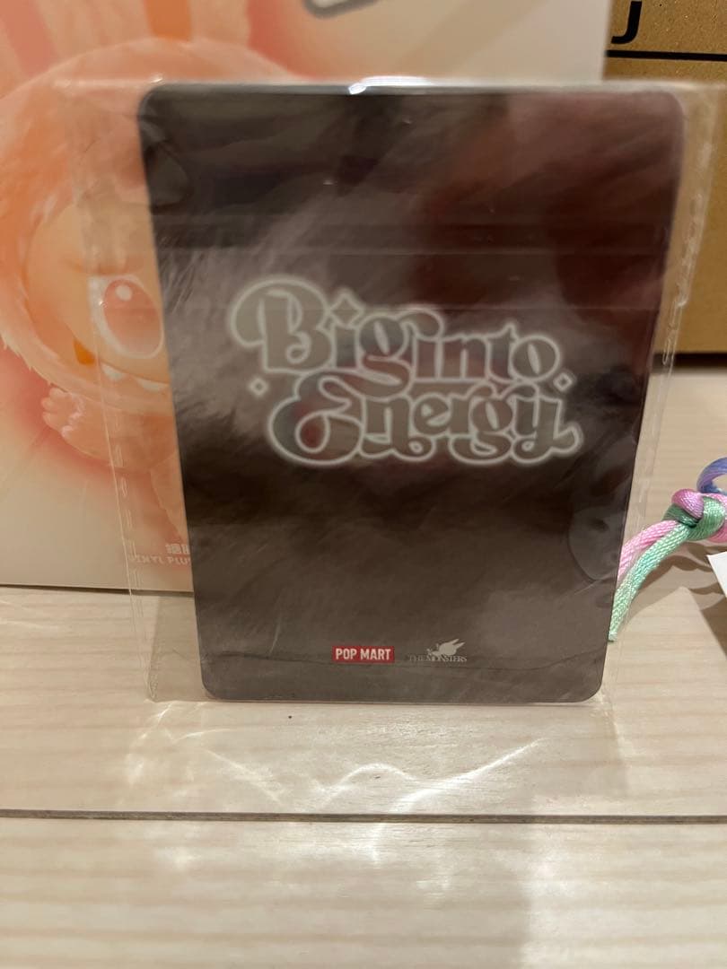 【即日】POPMART ラブブ　エナジー　ぬいぐるみ　シークレット　グレー　ID