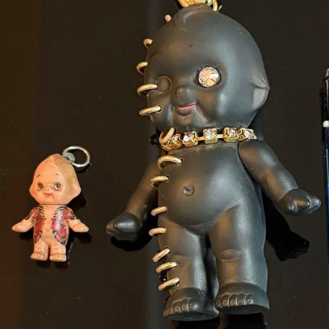 【希少/レア】ブラックキューピー ボディピアス 刺青