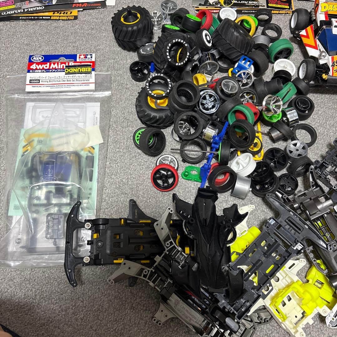 Tamiya ミニ四駆 パーツセット　ミニ四駆引退品 年代物　パーツ取りなどに