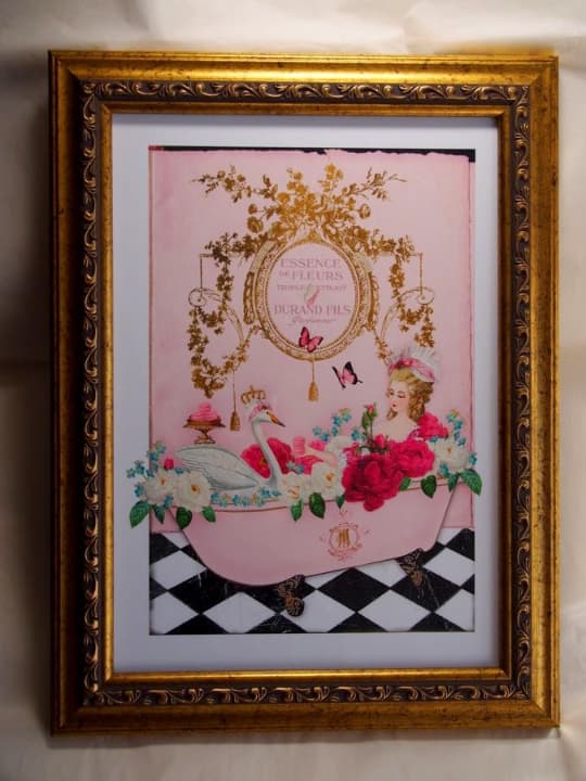 値下げしました !!   マリーアントワネット金額縁