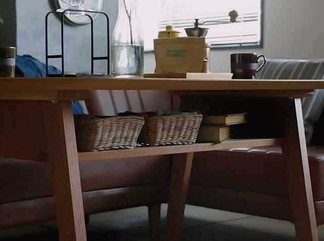 【天板66cm】国産木製ダイニングテーブル